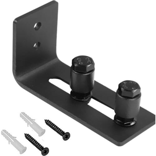 New Adjustable Carbon Steel Floor Guide For Sliding Barn Door Sliding Door Fittings Mechanism Sliding Track Furniture Fittings