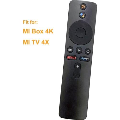New Original XMRM-00A For Xiaomi MI Android TV 4X Prime Video Netflix Smart TV Mi Box 4K Bluetooth Voice Remote Control