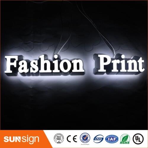 New arrivel mini acrylic letter sign channel letter mini led letter sign