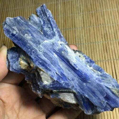 Rare Blue Crystal Natural Kyanite Rough Gem stone mineral Specimen Healing