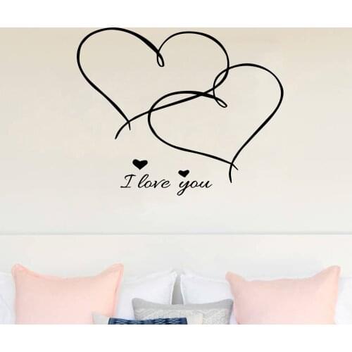 Family I LOVE YOU Vinyl Wall Art Sticker Decal Home Decor for bedroom Art Decoration DIY Home Decor
