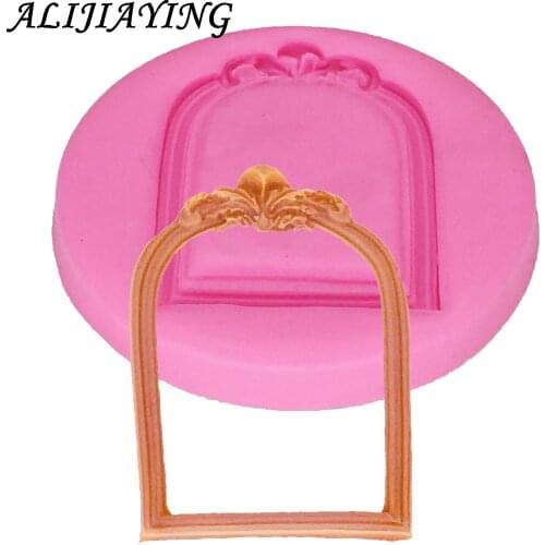 1Pcs Cake Silicone frame Sugarcraft Fondant Cake Decorating Tools Kitchen Baking Silicone Border Molds D0742