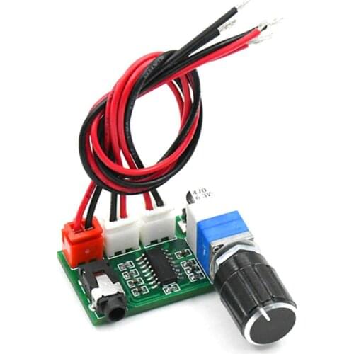 SOTAMIA Mini PAM8403 Power Amplifier Audio Board 2x3W Stereo Sound Amplifier AUX USB 5V Power With Volume Knob Home Audio AMP