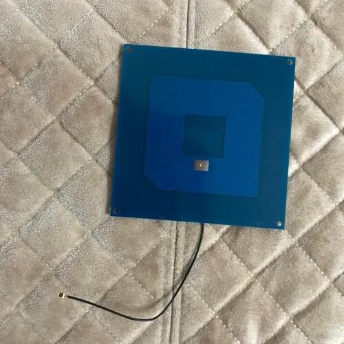 UHF reader external antenna 902-928MHz 5dbi Circular UHF RFID antenna with SMA Male/MMCX Male/IPEX Male 10*10cm PCB antennas