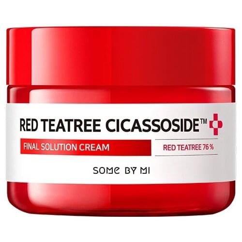 SOME BY MI Red Teatree Cicassoside Final Solution Cream 60ml Hydrating Soothing Skin Care Moisturizing After Face Cream Day Care
