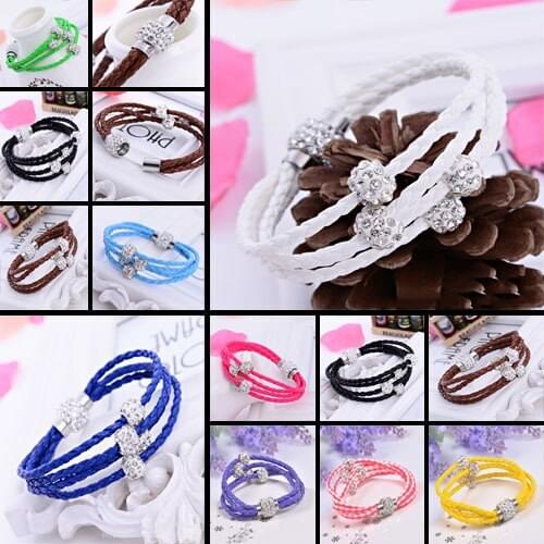 XUBCHC Leather Bracelets