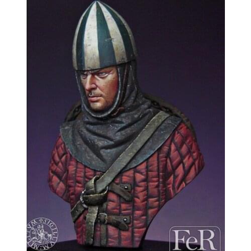 1/16 Scale Resin Bust Norman Warrior Model Kit Free Shipping