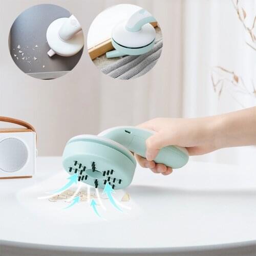 1pcs Portable USB Home Cleaner Wireless Cleaner Mini Handheld Desktop Vacuum Cleaner for Keyboard Cleaning