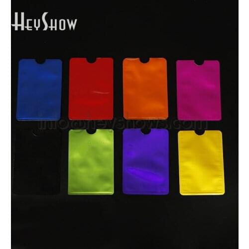 1000pcs Blocking RFID ID Credit Card Holder Protector Anti Scan Case Secure Sleeves Aluminium Foil Shield Bag Degaussing Proof
