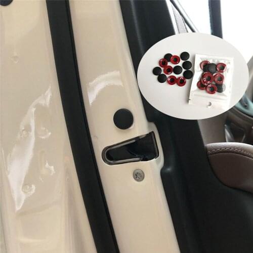 12pcs/Lot Car Door Lock Screw Cover For Nissan Geniss Juke Almera Primera Pathfinder Sentra Versa Altima PATROL LEAF IDS