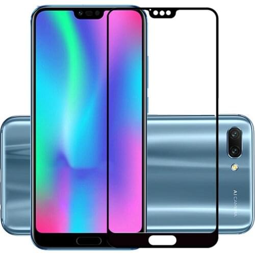 25 Pcs/Lot Full Coverage Screen Protectors For Huawei Honor 10 Scratch Proof Protective Film Tempered Glass For Huawei Honor 10