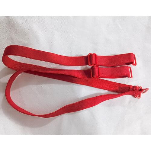 1 Pair/Lot 1.8mm Wide/38cm Length Women Diamonds bra Shoulder straps Inlay Secret letter masonry Intimates Accessories Bra strap