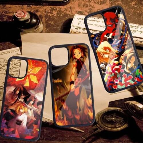 Anime Shaman King Phone Case PC for iPhone 11 12 pro XS MAX 8 7 6 6S Plus X 5S SE 2020 XR