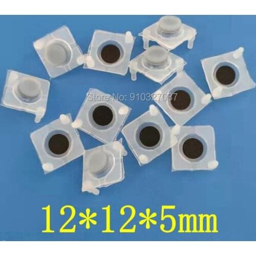 DGQSDZ 12*12*H5mm silicone conductive single keypads silicone rubber buttons keypads 1000pcs=1 bag price USD48