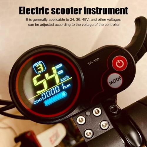 10 inch Electric Scooter Display 5 Pins E-scooter Dashboard Outdoor Portable for Kugoo M4 Electric Scooter Parts