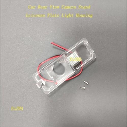 EzZHA Car Rear View Camera Bracket License Plate Light For Volkswagen Golf Bora Beetle Phaeton Magotan Scirocco Passat CC