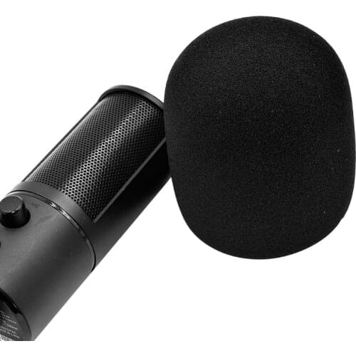 Game live Stage Microphone Windscreen Foam Sponge P op Filter Mic Cover for Razer Seiren X Microphone Cover