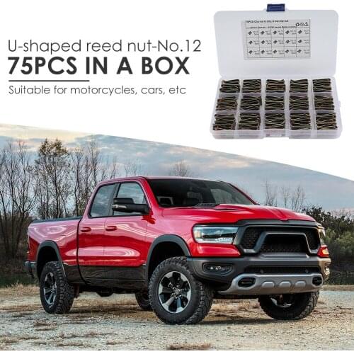 No.12/No.10/No.8 U Type Nuts Application Simplicity Car Interior Door Trim Panel Fastener Clip U Nuts 75/80/100pcs