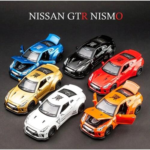 MINIAUTO 1/32 Nissan GT-R R35 Liberty Walk LBWK Die Cast Model Car Collection Limited