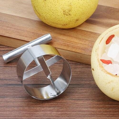 Multifunctional sharp corer with corrosion-resistant stainless steel smooth handle anti-deformation household fruit corer