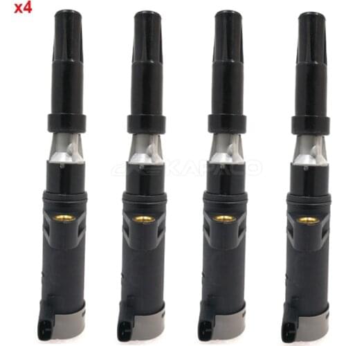 4 pieces Ignition Coil Pack Set 7700107177 For RENAULT CLIO II KANGOO LAGUNA MODUS DACIA LOGAN 8200208611 8200208611 8200154186