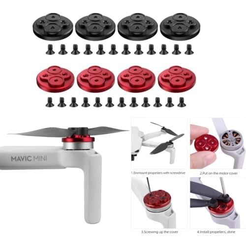 Dust-proof DJI Mini Se Upgrade Motor Cover Cap Mini Drones Aluminium Engine Protective Guard for DJI Mini 2/Mini Se Accessories