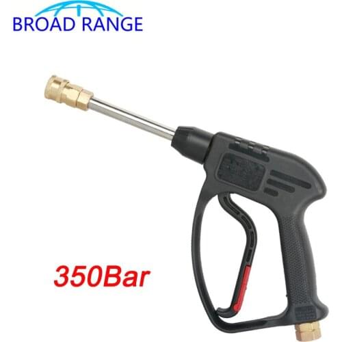 350Bar 5000PSI High Pressure Washer Spary Water Gun Sprayer with G1/4 QA for Industral Car Washer Shop Accessory CLeaning Tool