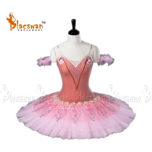 Woman Peach Fairy Tutu Classical ballet Costume BC012 Pancake Stage Performance Professional Ballet Tutus YAGP Competition Tutu