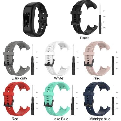 For Garmin Vivosmart HR Band Silicone Sports Smart Watch Strap For Garmin Vivo Smart HR Smart Wristband Bracelet Fitness Tracker