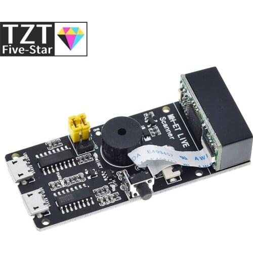 Qr /1d/2d/code Scanner V3.0 Bar Code Scan Recognition Module Serial Communication Uart Interface Usb Keyboard Input