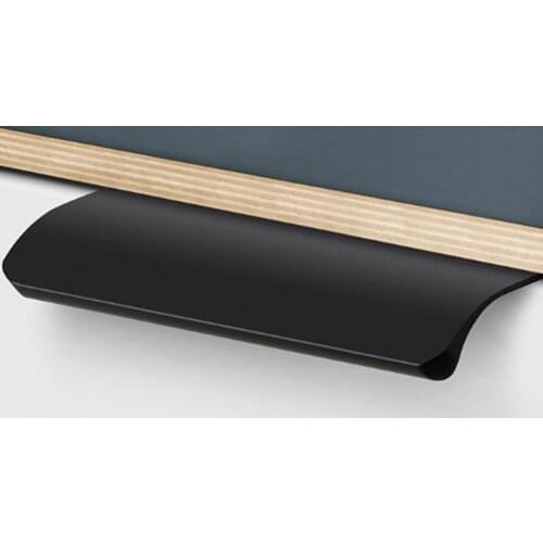 Hidden Cabinet Handles Zinc Alloy Kitchen Cupboard Pulls Drawer Knobs Bedroom Door Furniture Handle Hardware