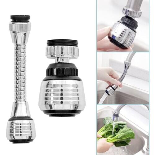 Faucet Extension Shower Head Household Kitchen Pressurized Water-saving Splash-proof 360 Degree Rotation Faucet Extender JW