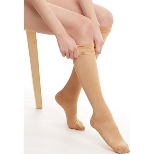 Unisex one Pair Knee High Graduated Compression Socks