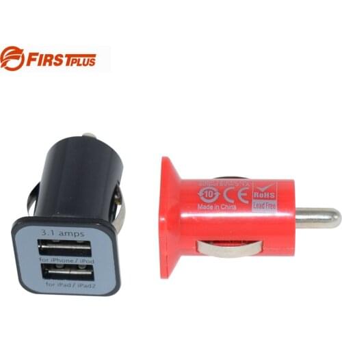 Micro Auto Car Truck Universal 2 Port USB Charger Adapter / Cigar Socket For iPhone iPad iPod
