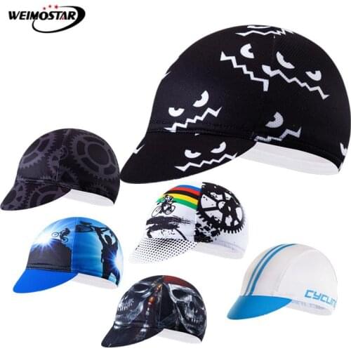 Pro Team Sport Cycling Caps gorra ciclismo Summer Sun UV Bicycle Cap bandana skull MTB Bike Head Hat Unisex Pirate Bicycle Cap