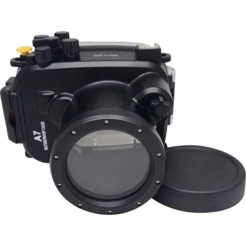Mcoplus WP-A7 130ft/40m Waterproof Underwater Camera Diving Housing Case for Sony A7 A7r A7s 28-70mm Lens Camera