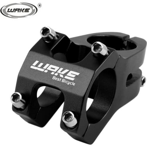 WAKE 31.8mm Aluminium Alloy Bicycle Stem High-strength CNC Machined Bike Stem MTB Mountain Road Handlebar Stem