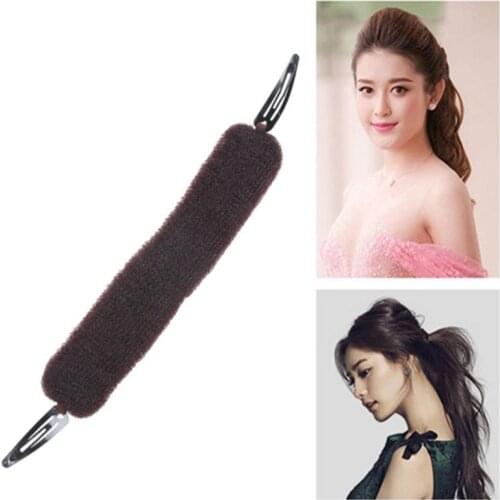 Hair Styling Clip Stick Bun Maker Volume Base Bump Braid Insert Tool Hair Styling Accessories For Women Girls