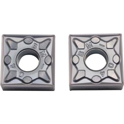 10PCS WS7125 SNMG120412 BM Hard Rock CNC Lathe Tool Outer Ring Inner Hole Car Blade