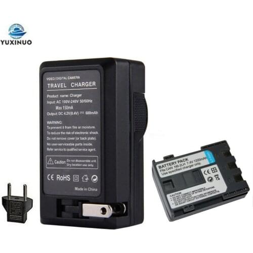 1200mAh NB-2LH NB2LH NB-2L NB2L Camera Battery + AC Charger For CANON Rebel XT XTi EOS 350D 400D G9 G7 S80 S70 S60 S50 S30 L10