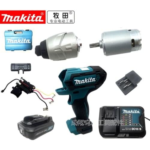 Makita TD110D TD110DSME TD110DWYE Cordless Impact Diver parts