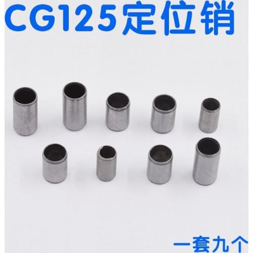 9pcs engine cyclinder parts motorcycle dowel pins Location pin for Honda CG125 CG 125 125cc