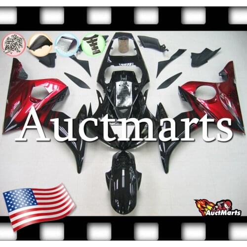 For Yamaha YZF R6 2003 2004 2005 Fairing Kit Bodywork ABS Injection (P/N:4f38)