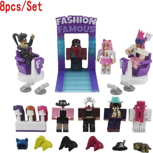 8pcs/Set ROBLOX Action Figures 7cm PVC Suite Dolls Toys Anime Model Figurines for Decoration Collection Christmas Gifts for Kids