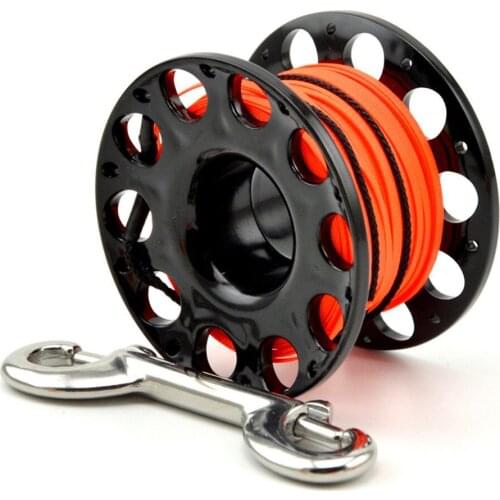 15 Meter Reel + Double-headed Hook Diving Elephant Pull With Rope Release Guide Submersible Spool