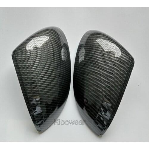 Kibowear for Volkswagen Passat B8 Variant Arteon Side Mirror Covers Caps (Carbon Look) 2016 2017 2018 2019