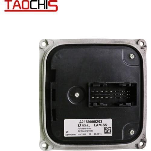 TAOCHIS LED Headlamp Control Module Ballast Fit For 2012-2015 Mercedes GL W218 CLS W166 A2189009203 A2189009700 A1668203689