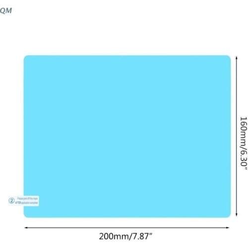 2 Pcs Car Side Windows Mirror Rainproof Film Anti-Fog Clear Protective Sticker Anti-Scratch Waterproof Window Film 13MF