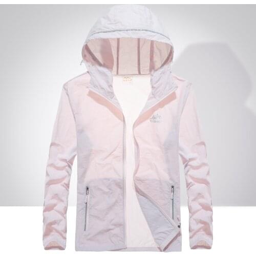 The new summer skin-friendly and sun-dry outdoor skin clothing for women protects against ultraviolet rays quick drying