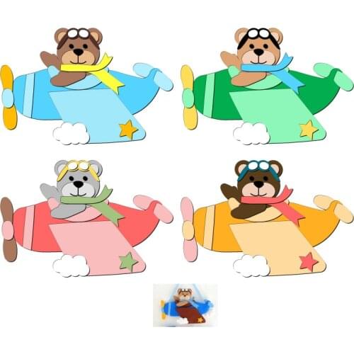 New aircraft Wooden Die Scrapbooking E30 Cutting Dies Multiple Sizes Compatible With Most Die Cutting Machines